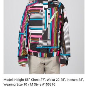 Spyder Lola ski Jacket youth size 10